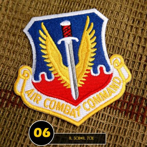 Military Patch Colored Us Air Force Usaf Air Combat Command Insignia armyshop2008