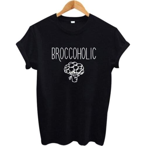 Women Vegan Print T Shirts Cute Vegetarianism Graphic Tees Women Summer Casual Tee Shirt Femme T-shirt Farm Harajuku