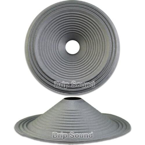 10" inch 245mm 35.5mm Core Speaker Cone Paper Basin Woofer Drum Paper Trumper Bass Repair Parts #2