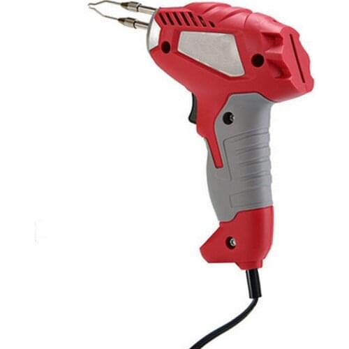 180W Electrical Soldering Iron Gun Electric Hot Air Heat Welding with LED Light Solder Wire Welding Repair Tools Kit EU 220V
