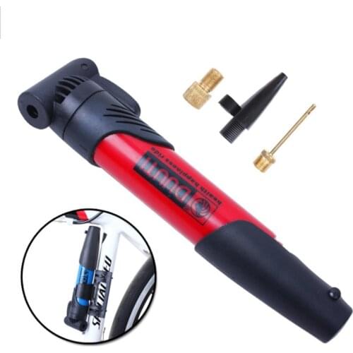 2019 Fashion 3-Section Design Multi-Purpose Mini Portable Air Pump US Style Bicycle Tire Air Pump High Pressure Inflator Set