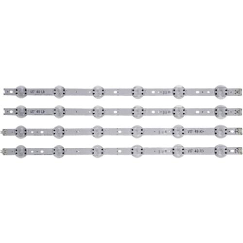 LED Backlight strip 12 lamp For LG 49" V17 ART3 TV 49LV340C JB3B1591A02499 49UV340C 49UJ6565 6916L-2862A 2863A LC490DGG 49uj670v