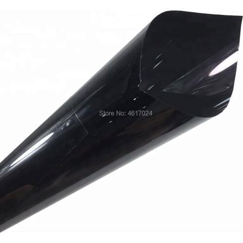 50cmX200cm Good quality anti-scratch VLT5% 2ply dyed Black color car solar window Dyed tint film