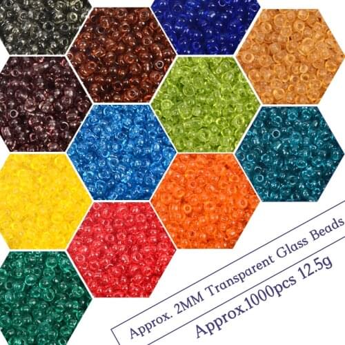 2mm Delica Seedbeads Czech Glass Beads for Jewelry Making Diy Bracelet Necklace Clothes Bags Handwork Handmade Beads Accessories