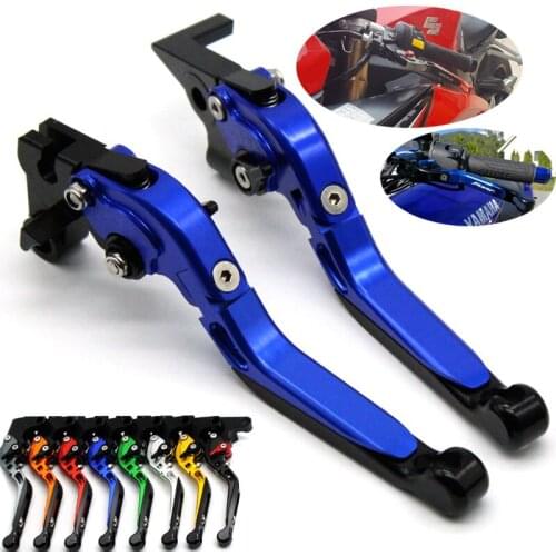 For YAMAHA YZFR6 YZF-R6 2017-2020 Motorcycle Accessories CNC Aluminum Adjustable Folding Extendable Brake Clutch Lever YZF R6