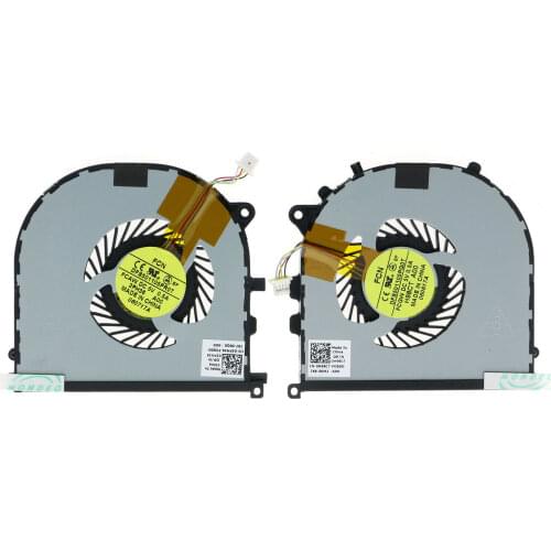 JIANGLUN NEW 0H98CT 02PH36 CPU & GPU Cooling Fan For Dell XPS15 9530 Precision M3800