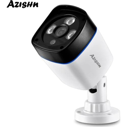 AZISHN Security POE IP Camera Network Camera Video Surveillance 1080P onvif Night Vision CCTV Waterproof outdoor 2MP Bullet Cam