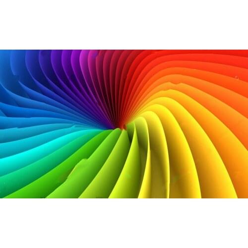 Carousel spectrum colorful structure party backgrounds Vinyl cloth High quality Computer print wall photo backdrop