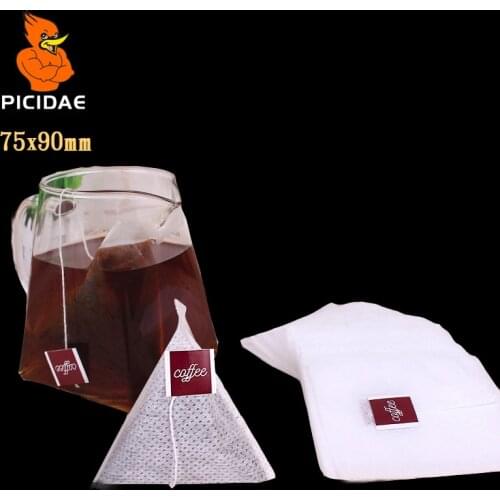 Coffee filter paper bag One time Drip type Portable import Japan label Wire No leakage slag extraction Cold bubble Triangle pack