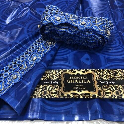 Lace Trim Ribbon Fabric Dubai Collar Guipure Decor 5Yards Bazin Riche Brocade Fabric African Basin Lace For Cloth