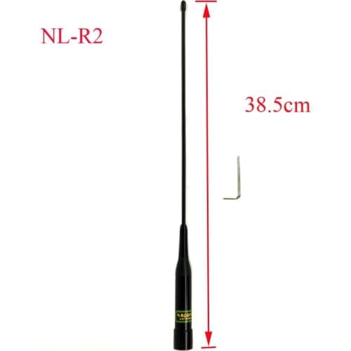 New NL-R2 DUAL BAND Mobile Antenna Ham Radio VHF UHF 144/430 MHz Flexible Whip PL259 Antenna for kt-8900 baofeng ICOM Car Radio