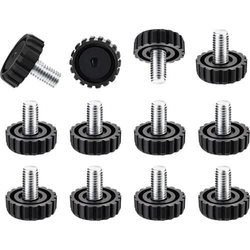 10/30pcs Height Adjustable Leveling Chair Leg Feet Furniture Mat Screw-in Base Sofa Bed Cabinet Table Floor Protector M8 Screw