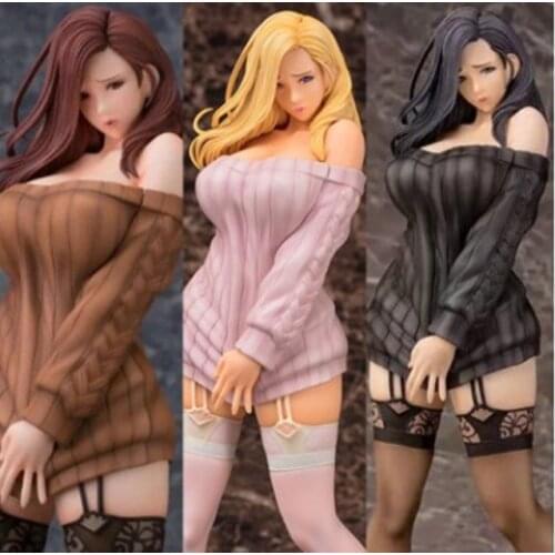 Sexy Figures Japan Girls Daiki Industrial Nine Poem Field Non Illustration Shiho Kujo Men Anime Toy PVC Figure