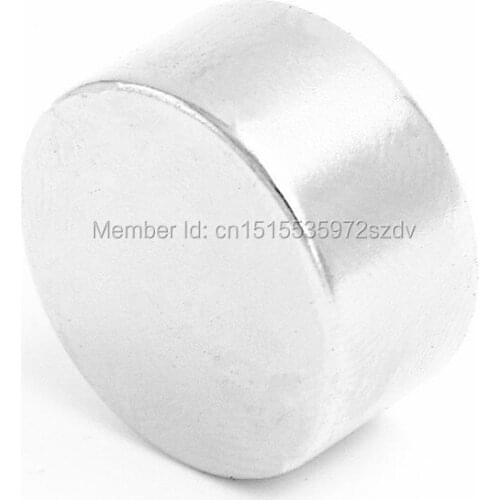 2pcs Strong Round Dia 50mm x 20mm N35 Rare Earth Neodymium Magnet Art Craft Fridge 50x20mm
