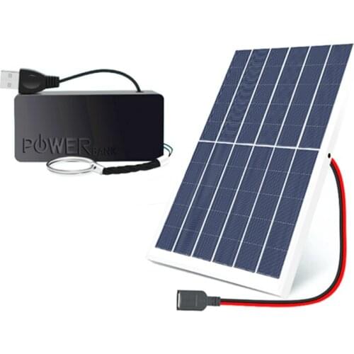 Wholesale 6V 3W 6W 10W Solar panel with voltage regulation/USB 4000mA mobile power bank 51V1A for phone charger