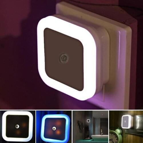 Mini LED Wall Night Light Sensor Control Baby Nursey Lamp for Home Living Room