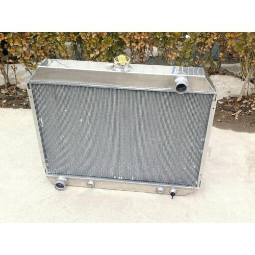 HOT SELLING For 1968-1974 Dodge Charger / Challenger 1970-1974/ 1968-1972 Plymouth GTX ALUMINUM Radiator 68 69 70 71 72 73 74