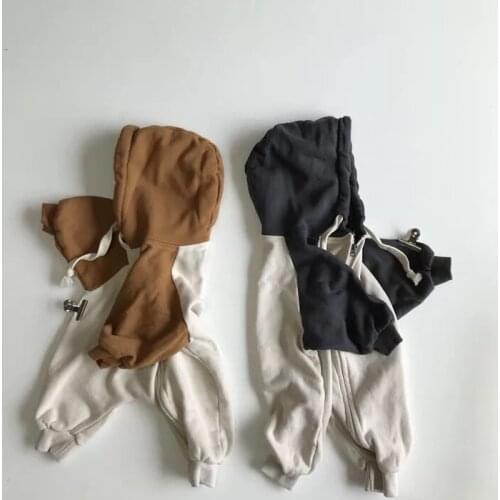 Winter 2019 New Korean Baby Long Sleeve boy and girl Baby girl romper baby clothes new born baby girl clothes