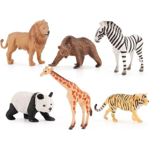 24 Kinds Simulation Sheep Action Figures PVC Figure Collectible Toys Wild Animal Figure Figurines Kids Cognitive Toys