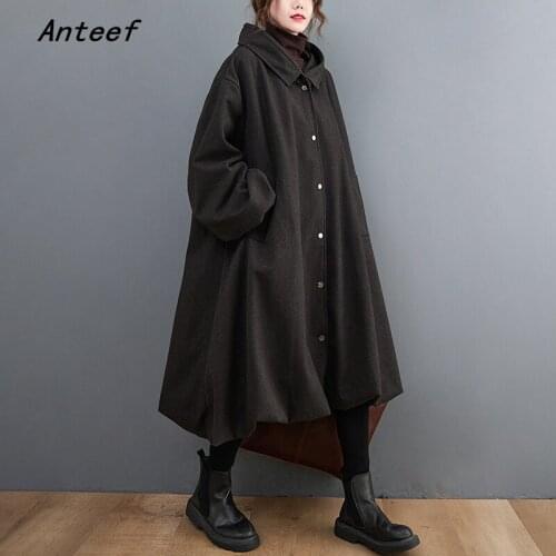 Женские черные пальто Anteef China At AliExpress