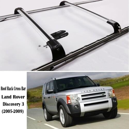 OE style Roof Rack For Land Rover Discovery 3 LR3 2005-2009 Roof Rail Luggage Carrier Bars Cross Bar top Boxes Aluminum alloy