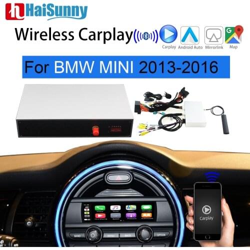 Wireless Carplay For BMW MINI cooper NBT 2013-2016 Support Retrofit IOS Reverse Android Auto For mini Cooper Navigation Car Play