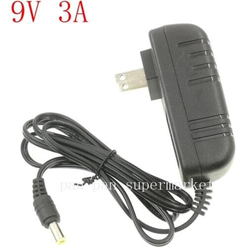 Power Supply Charger Adapter D 9V 3A Adaptor DC9V Volt DC Swiching For Led Strip lamp