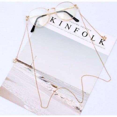 Sunglasses Masking Chains For Women Acrylic Pearl Crystal Eyeglasses Chains Lanyard Glass 2021 New Fashion Jewelry Wholesale