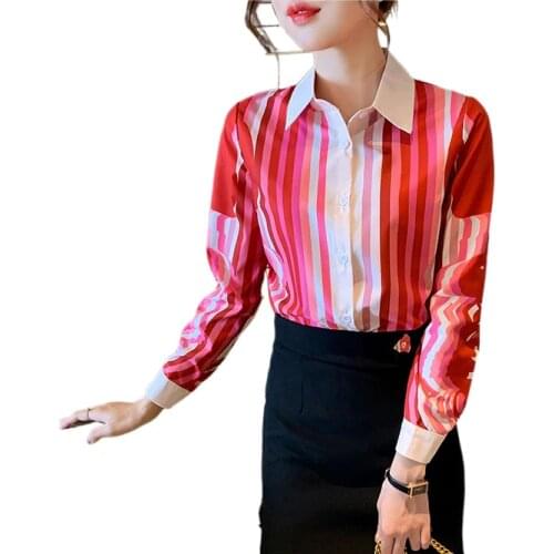 HECAIYUN Women's Striped Shirts