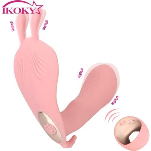 Sex Toys for Women Panty Vibrator Outdoor Use Adult Products Clitoris Stimulator Wearable Rabbit Dildo Vibrator G Spot Massager