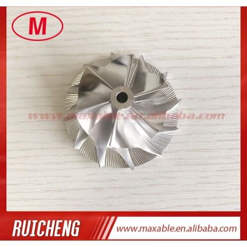 K04 5306-123-2034 40.50/56.08mm 6+6 blades high performance aluminum 2618/milling/billet compressor wheel for 5304-970-0126