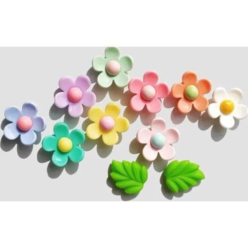 Creative Cute Ins Flower Powerful Refrigerator Sticker Mini Cute Message Sticker Magnet Marker Board Kitchen Decoration Supplies