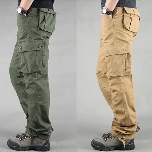 Plus size Plain Pants Men Casual Chinos Trousers Joggers Man Chinos Pants With Elastic Cuff Clothing Summer Autumn Mens pants