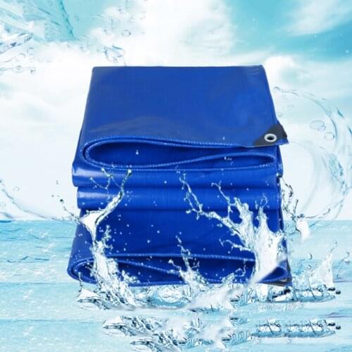 Quality PE Thicken 550GSM Rainproof Cover Tarpaulin Big Truck Tricycle Tailor-Made Water Fire Protective Tarps Canvas Oilcloth