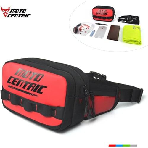 New Motorcycle Waist Bag Locomotive Red Riding Bag Unisex Bag Motorcycle Travel Equipment Multi-functional Capacity Fashion