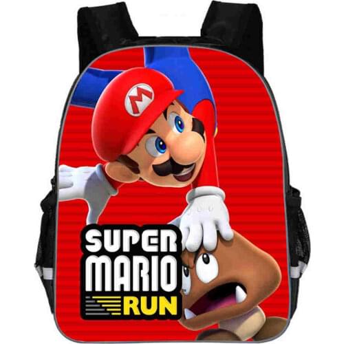 Mario Bros School Bags for Kindergarten Children kids School Backpack for Girls Boys Childrens Backpacks Mochila