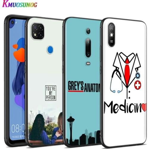Silicone Cover Greys Anatomy For Xiaomi Redmi 9T 9 9C 9A 9AT 9i 8 8A 7 6 Pro 7A 6A 5 5A 4X Plus Phone Case