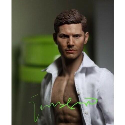 Supernatural Dean Winchester Head Sculpt Jensen Ackles 1/6 FIGURE TOY Headplay