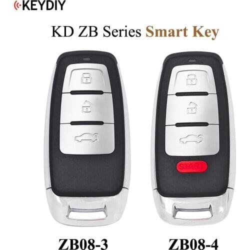 KEYDIY ZB Series Universal Smart Key ZB08-3 ZB08-4 for KD-X2 Car Key Remote Replacement Fit More than 2000 Models