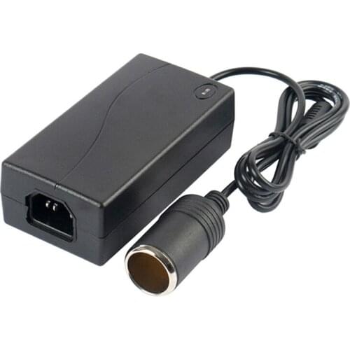 USB Port to 12V Car Cigarette Lighter Socket 5A 220V Mains Plug 12V DC Adaptor Converter Car Cigarette Lighter Power Charger