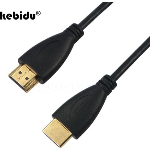 High speed Gold Plated Plug Male-Male HDMI-compatible Cable 1.4 Version Nylon net 1080p 3D for HDTV 0.5m 1.5m 1.8m 2m 3m 5m 10m