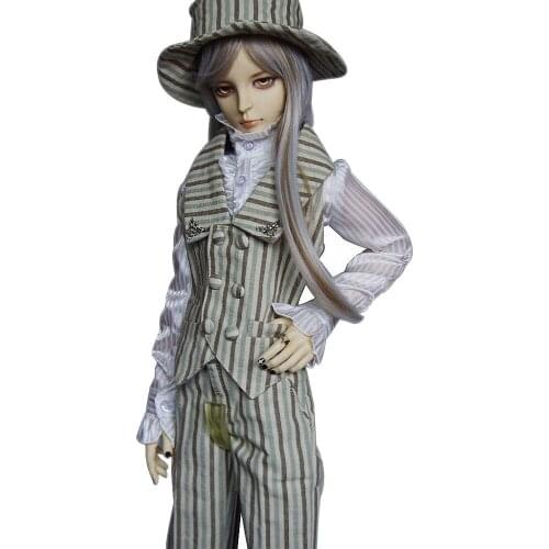 [wamami] 530# Green Stripe Pants/Suit SD17 DZ 70cm BJD Dollfie