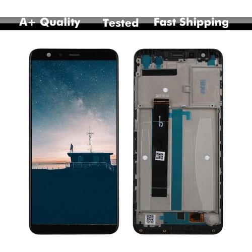 For ASUS Zenfone Max Plus X018D ZB570TL LCD Display Touch Screen Panel Digitizer Glass Sensor Assembly + Tools