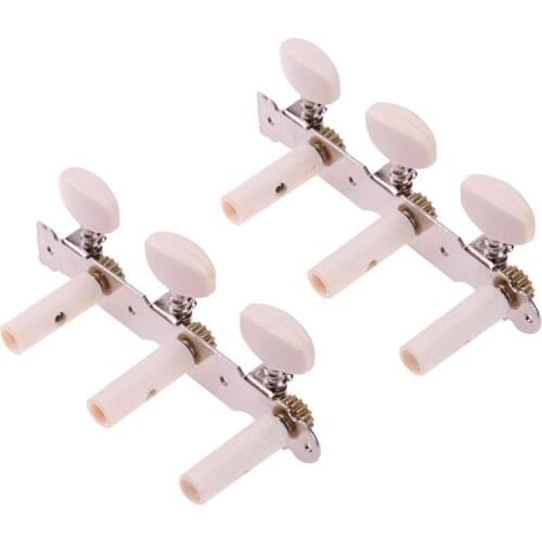 1 Pair Left Right Classical Guitar String Tuning Pegs Machine Heads Tuners Keys Part 3L3R Professional Guitar Parts Accessories