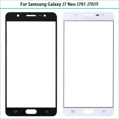 10Pcs New Touch Glass For Samsung Galaxy J7 Neo J701 J701F J7 Nxt SM-J701F Touch Screen LCD Front Outer Glass Panel Lens Replace