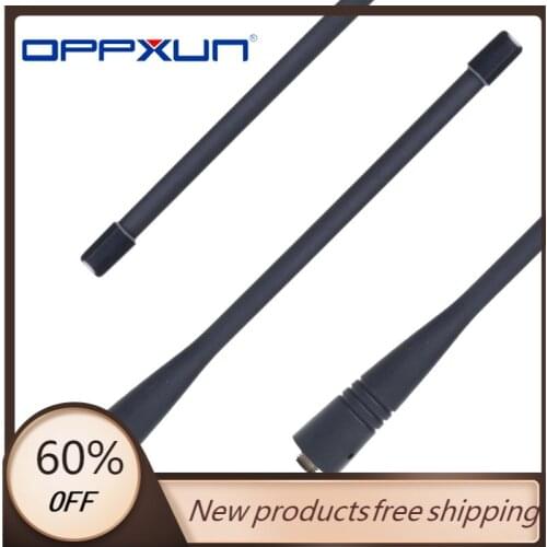 OPPXUN UHF 400-470MHz Female Dual Band Soft Antenna Two Way Radio Walkie Talkie Antenna For Kenwood TK3107/ TK3100/TK-260/TK-270