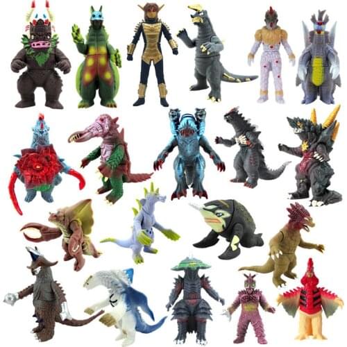 Soft joints are Action Figure Movable doll Model Toy Jongens Kid Kind Speelgoed Anime Cartoon Movie Ultraman Monsters Gojira