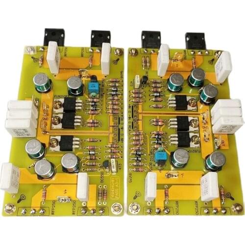 2 Piece Finished PASS A3 Single-ended Class A Power Amplifier Board 30W+30W DIY AMP