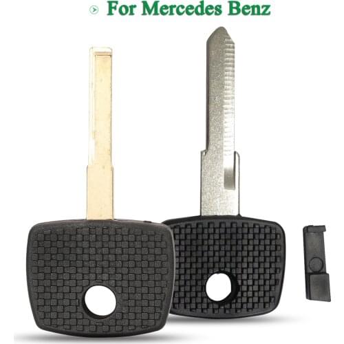 Bilchave 10pcs For Mercedes Benz Vito Actros Sprinter V Class Fob Transponder Car Key Shell Case Uncut HU64 Blade Replacement