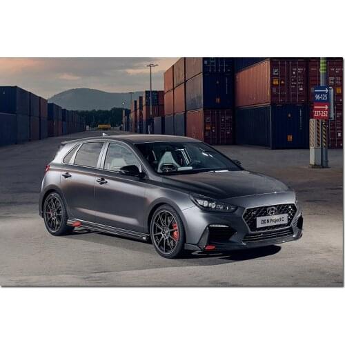 Wall Art Canvas Painting Hyundai i30 N Project C SUV Posters and Prints Wall Picture For Living Room